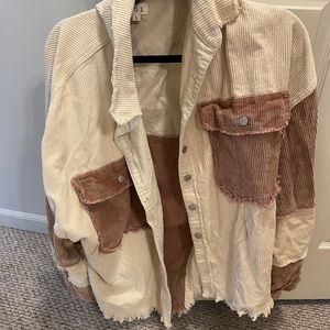 corduroy Shacket